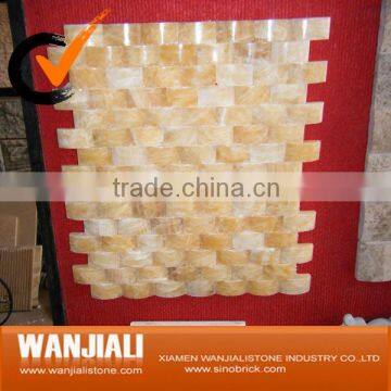 Yellow onyx mosaic