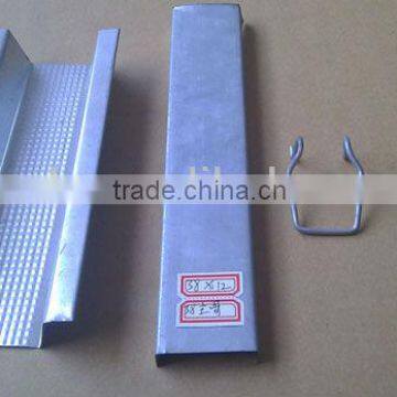 Suspended ceiling channel system