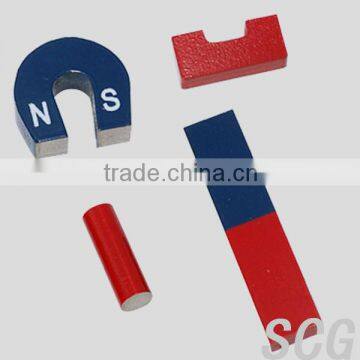 Horseshoe magnet for teching