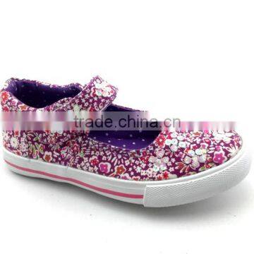 Summer Children Kids Girl Cartoon Cute Canvas Shoes Fashion Children Flat Shoes