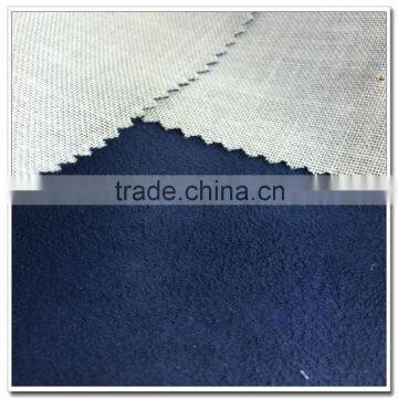 POLY96% SPAN4% Strech Suede Fabric Wholesale for Jacket photo-5