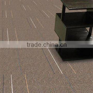 PP Yarn And Durable Bitumen Backing Carpet Tile