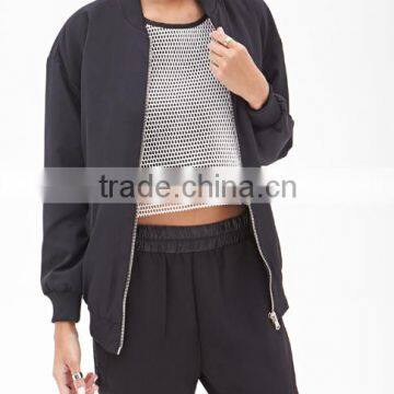 New Fashion Sports Hoodies Custom Lady Baseball Jacket