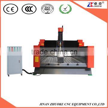 Heavy Duty 4 Axis Stone Engraving Cutting Machine CNC Stone Router ZK-1325 1300*2500mm With 600mm Z Height Computer Control