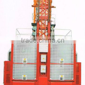 Electric type Double Cage 2T Construction Passenger Hoist