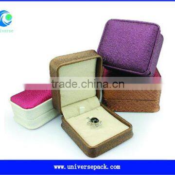 Nice Covered Packing Box For Jewelry Wholesale Ring Box For Trade