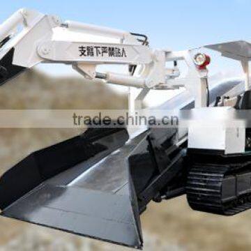 Crawler-type Grilled Slag Machine for Underground Mine photo-2