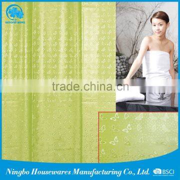 3D EVA Wave Shower curtain