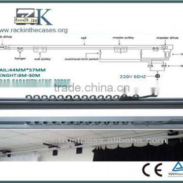 2014 High Quality Electric Drive Curtain Motor Track System