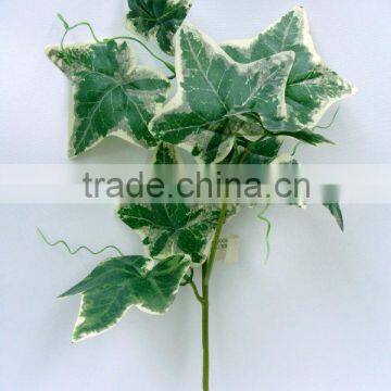 H56cm Varigated Holland Ivy Artificial Leaves