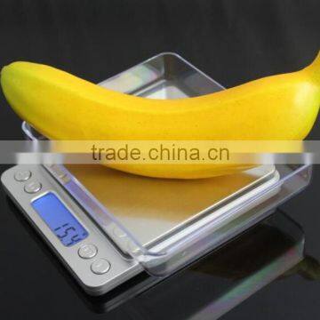 Brushed Stainless Steel High Accuracy Jewelry Scale 0.1g photo-3