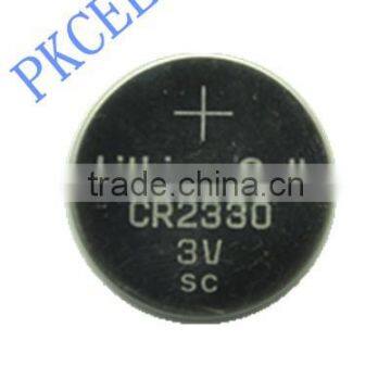 Lithium coin cell batteries CR2330 watch batteries in bulk