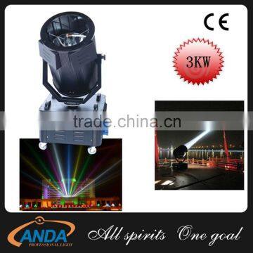 New Design Professional 2KW 3KW 4KW 5KW Outdoor Rotating Search Light