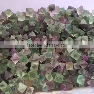 Green Fluorite Crystal Polyhedron Tumble photo-3