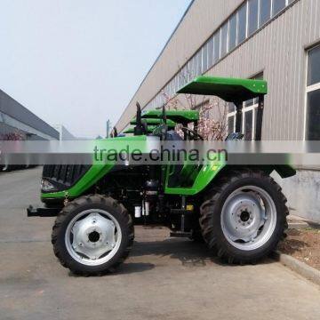 High quality DQ654 65HP 4WD Farm tractor with Sunshade for sale