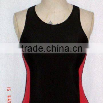 ladies' hot sleeveless cycling sportwear