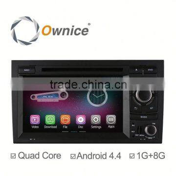 Newest Android 4.4 up to android 5.1 Quad Core Car DVD for Audi A4 S4 RS4 with Wifi RDS Bluetooth