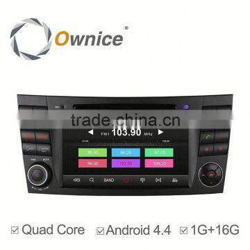 2 din Android Quad core mulitmedia car player for Mercedes Benz E Class with GPS iPod RDS Wifi 3G DAB SUPPORT TMPS