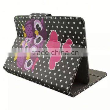 Custom High Quality Printing Patten Case For Tablet 7 Inch,Flip Case For Tablet 7 Inch With Belt photo-3
