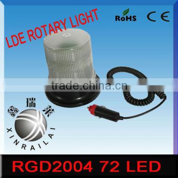 5w12v warning lamp for road works RGD2004 72 LED for tractor truck police car