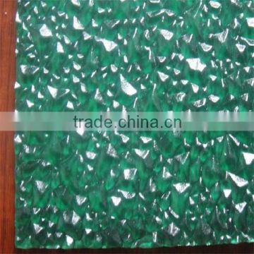 foshan tonon polycarbonate sheet manufacturer green rubber panel made in China