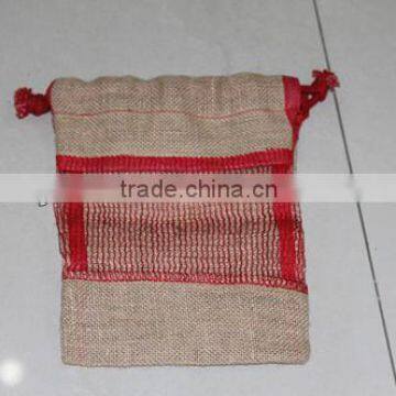 2014 new design small jute bag for jewelry