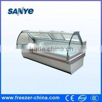 Supermarket Display Meat Chiller Cabinet Showcase