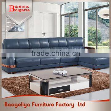 Reasonable price good elasticity wear resistant luxury sofa set leather