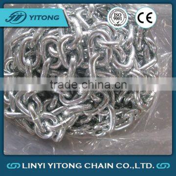 With Warranty Promise Small Din766 Galvanized Short Link Chain