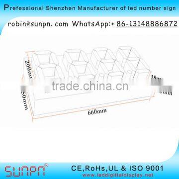 Spanish Led Gas Price Sign Station 8.8.8.8 6inch R/G/Y/W Color photo-3