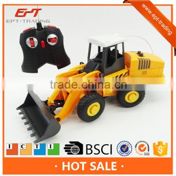 Top sale 4channels rc construction truck toys