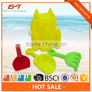 Plastic sand castle molds toy beach toys set for kids