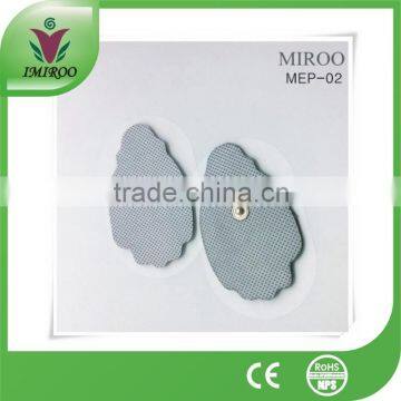 Leaves shape electrode pads for electronic massager