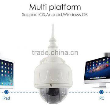 Trade Assurance Supplier ONVIF Waterproof Pan Tilt 4 Optical Zoom Cmos Dome Waterproof Security Cctv Camera photo-2