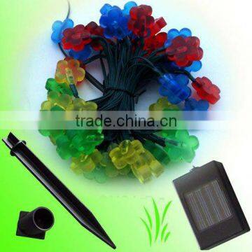 led solar snowflake light/solar garden light