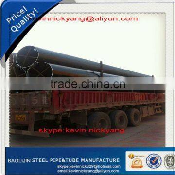 high quality LSAW longitudinal Welded Steel Pipe