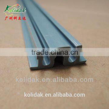 W shape Hard PVC plastic profile extrusion