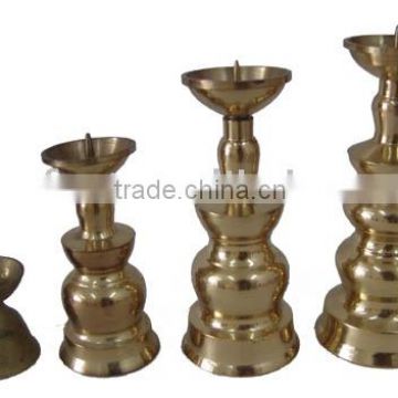 brass temple oil lamp base A8-020