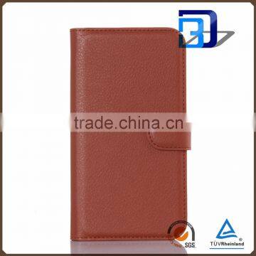 New Products 2016 Innovative Product Stand Wallet Lychee Leather Flip Cover for Wiko Rainbow Jam 4G Phone Accessories photo-2