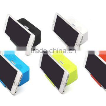 new products 2016 bluetooth speaker 2016, Multi Colored Wireless Smart phone holder bluetooth speaker