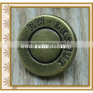 Factory wholesale brass metal buttons