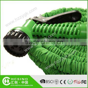 25ft 50ft 75ft 100ft New Hot 2015 Xpanding Shrinking Garden Hose Flexiable Magic Hose 2 Layers Latex Expandable Garden Hose