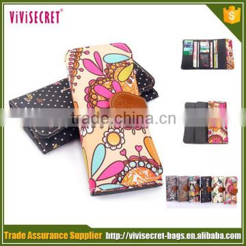 custom your own logo durable fabric school girl clutch bag and coin purses