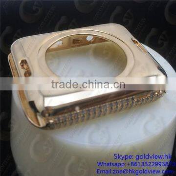 For apple watch 18k Gold,24k Gold For apple watch ,For apple watch 18k Gold Diamonds housing