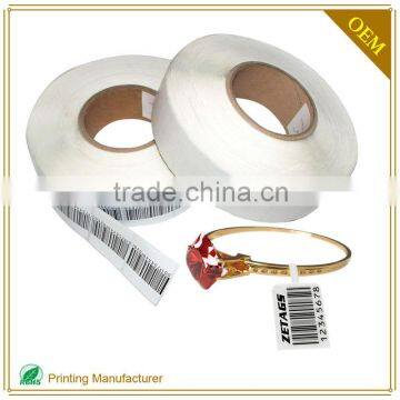 Customized Label For Jewelry Barcode Labels With Private Sticker