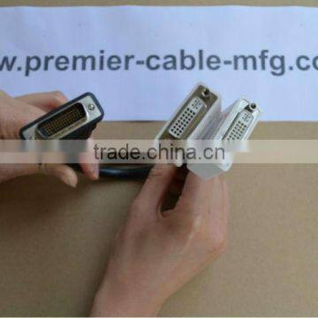 DMS59 male cable to DVI cable