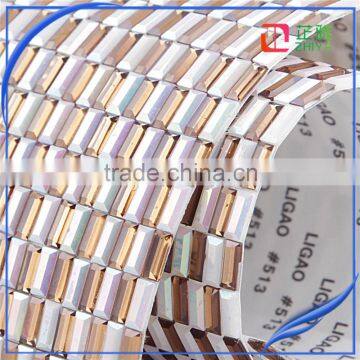 New Design Champagne Color 24*40cm Slef Sticker Plastic Mesh photo-5