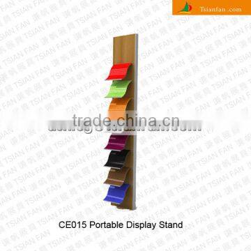 space saving laminate flooring display rack/wood flooring display rack stand/ ceramic tile display stand -CE015
