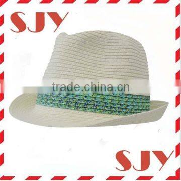 Papter straw summer cheap wholesale bowler hat