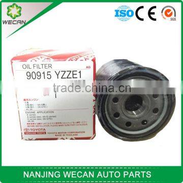 auto parts top quality oil filter 90915 YZZE1 for toyota